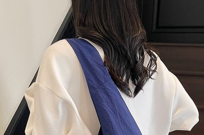 Plain Bag Tie-Up Shopper