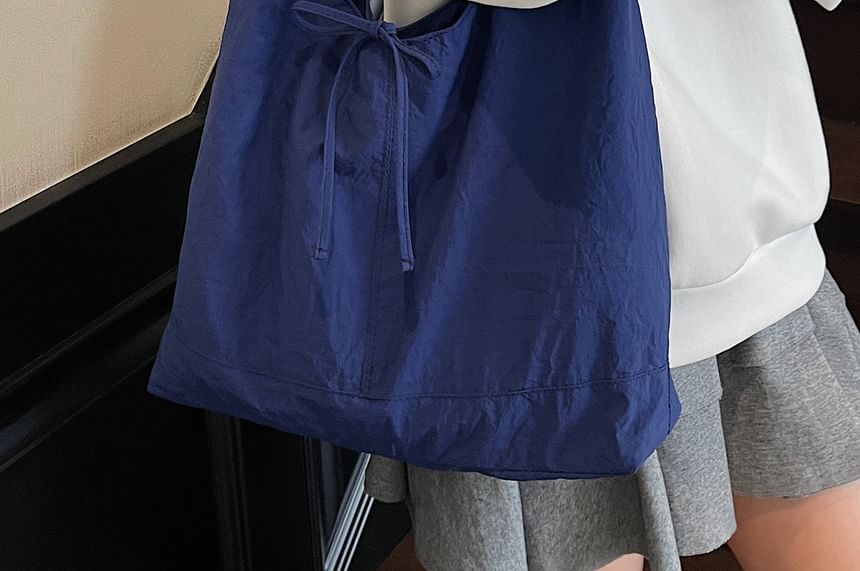 Plain Bag Tie-Up Shopper