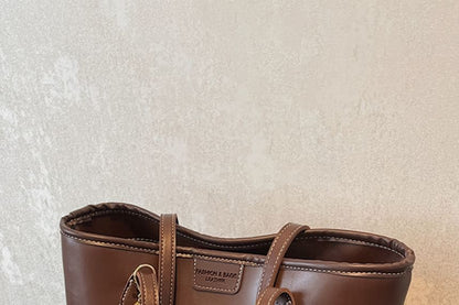 Faux Tote Bag Leather