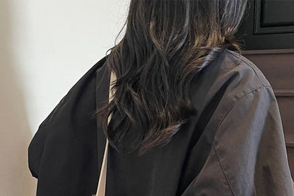 Pouch Leather Faux Bag With Shoulder