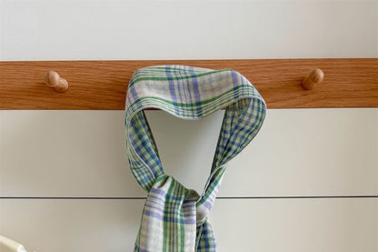 Scarf Plaid Reversible