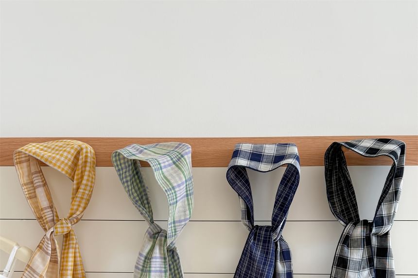 Scarf Plaid Reversible