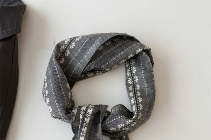 Print Floral Headkerchief