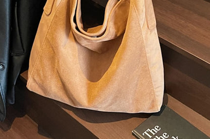 Bag Suede Faux Tote
