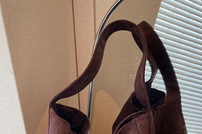 Bag Suede Faux Tote