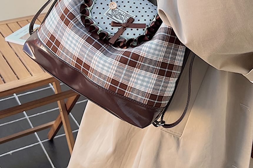 Accent Crossbody Bow Bag Patterned