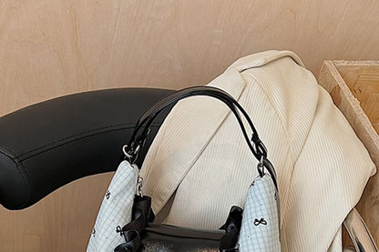 Accent Crossbody Bow Bag Patterned