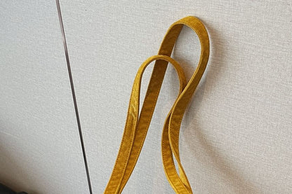 Suede Faux Plain Drawstring Bag Tote