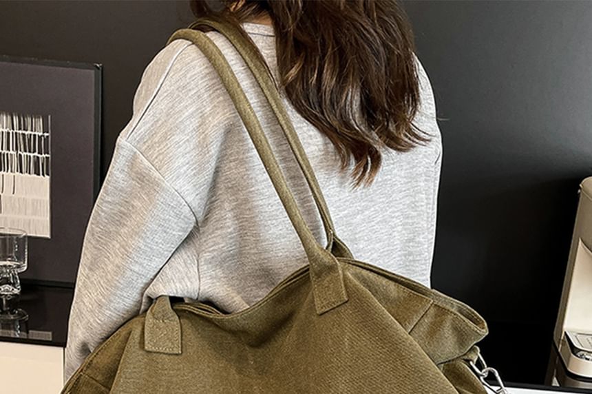 Tote Crossbody Canvas Bag