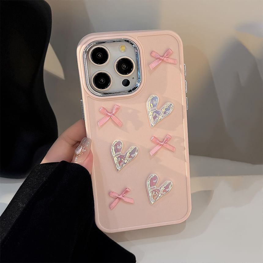 Heart Ribbon Phone Case