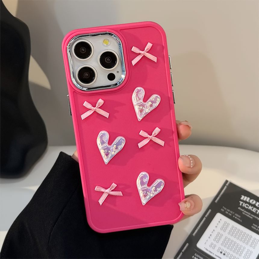 Heart Ribbon Phone Case