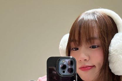 Plain Magnetic (Compatible with MagSafe) Phone Case / Heart Stand / Set