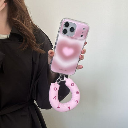 Heart Gradient Phone Case / Strap / Set