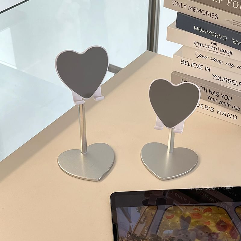 Heart  Alloy Desktop Phone Stand