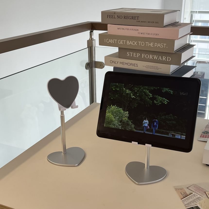 Heart  Alloy Desktop Phone Stand