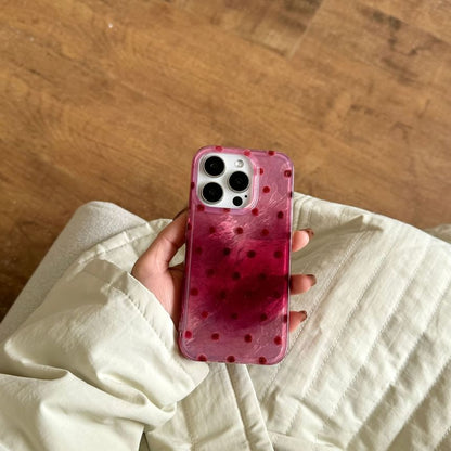Polka Dot Heart Phone Case