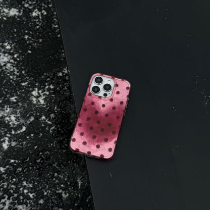 Polka Dot Heart Phone Case