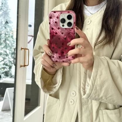 Polka Dot Heart Phone Case