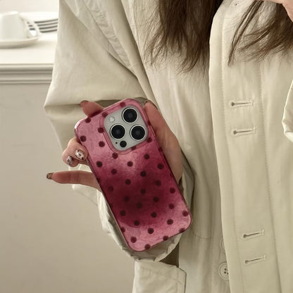 Polka Dot Heart Phone Case