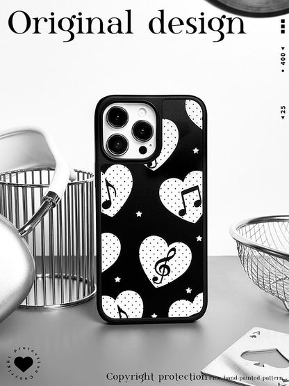 Music Heart / Magnetic (Compatible with MagSafe) Phone Case