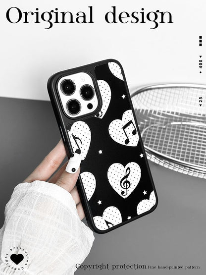 Music Heart / Magnetic (Compatible with MagSafe) Phone Case