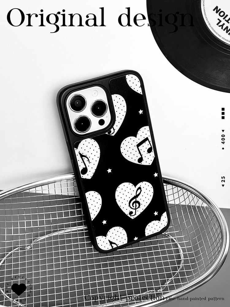 Music Heart / Magnetic (Compatible with MagSafe) Phone Case