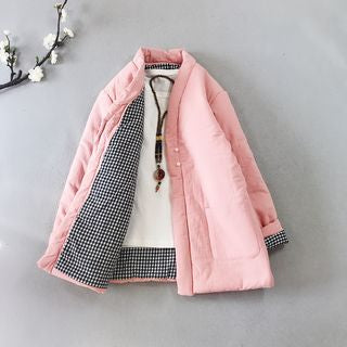 Pocket Detail Padded Jacket