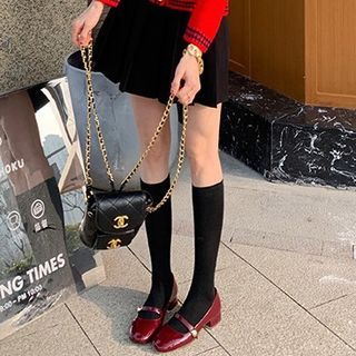 Plain Pumps (Various Block Jane Heel Designs) Mary