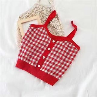 Top Cami Plaid