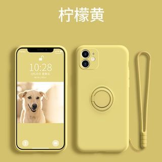 Ring Case Plain Stand Phone