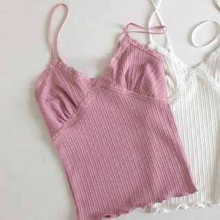 Lace Trim Camisole Top