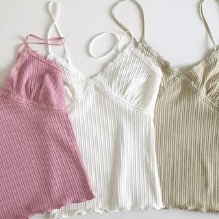 Lace Trim Camisole Top