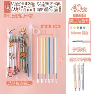 Pen / Refill / Sticker / Set