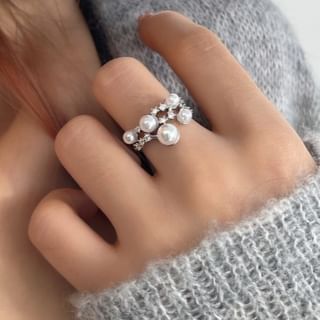 Ring Pearl Faux