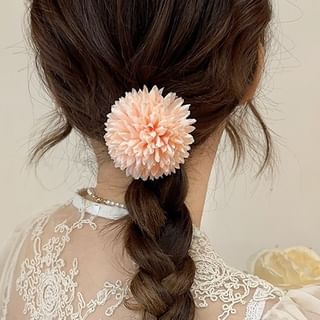 Floral Fabric Hair Clip