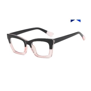 Square Light Eyeglasses Blue Blocking