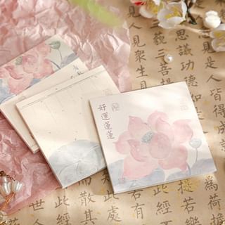 Chinese Characters Print Memo Pad