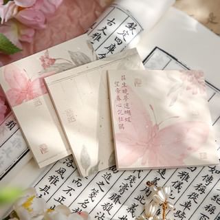 Chinese Characters Print Memo Pad