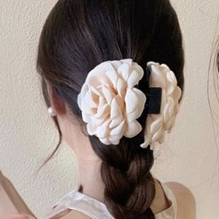 Floral Fabric Hair Claw