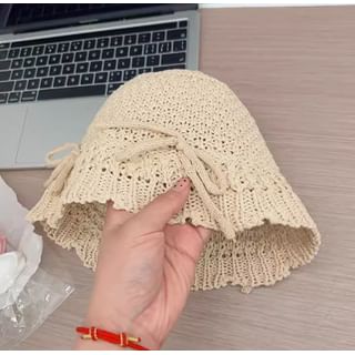 Linen Hat Cotton Bucket