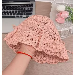 Linen Hat Cotton Bucket