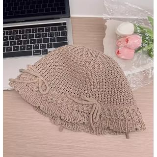 Linen Hat Cotton Bucket