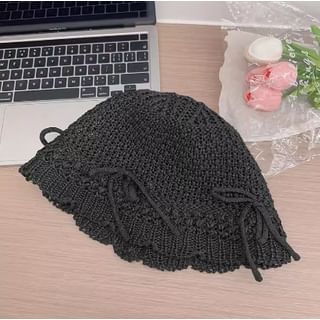 Linen Hat Cotton Bucket