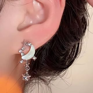 Moon Drop Earring