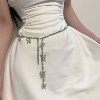 Alloy Chain Waist Butterfly