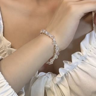 Bracelet Alloy Faux Crystal