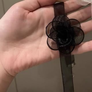 Fabric Choker Floral