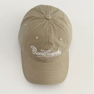Embroidered Lettering Baseball Cap
