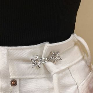 Waist Adjuster Rhinestone Star