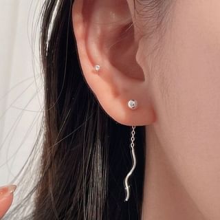 925 Sterling Silver Threader Earring